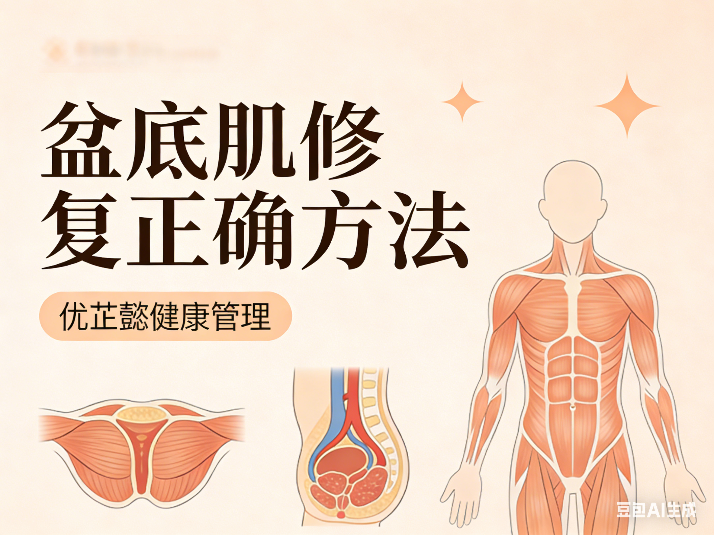 盆底肌修复的正确方法