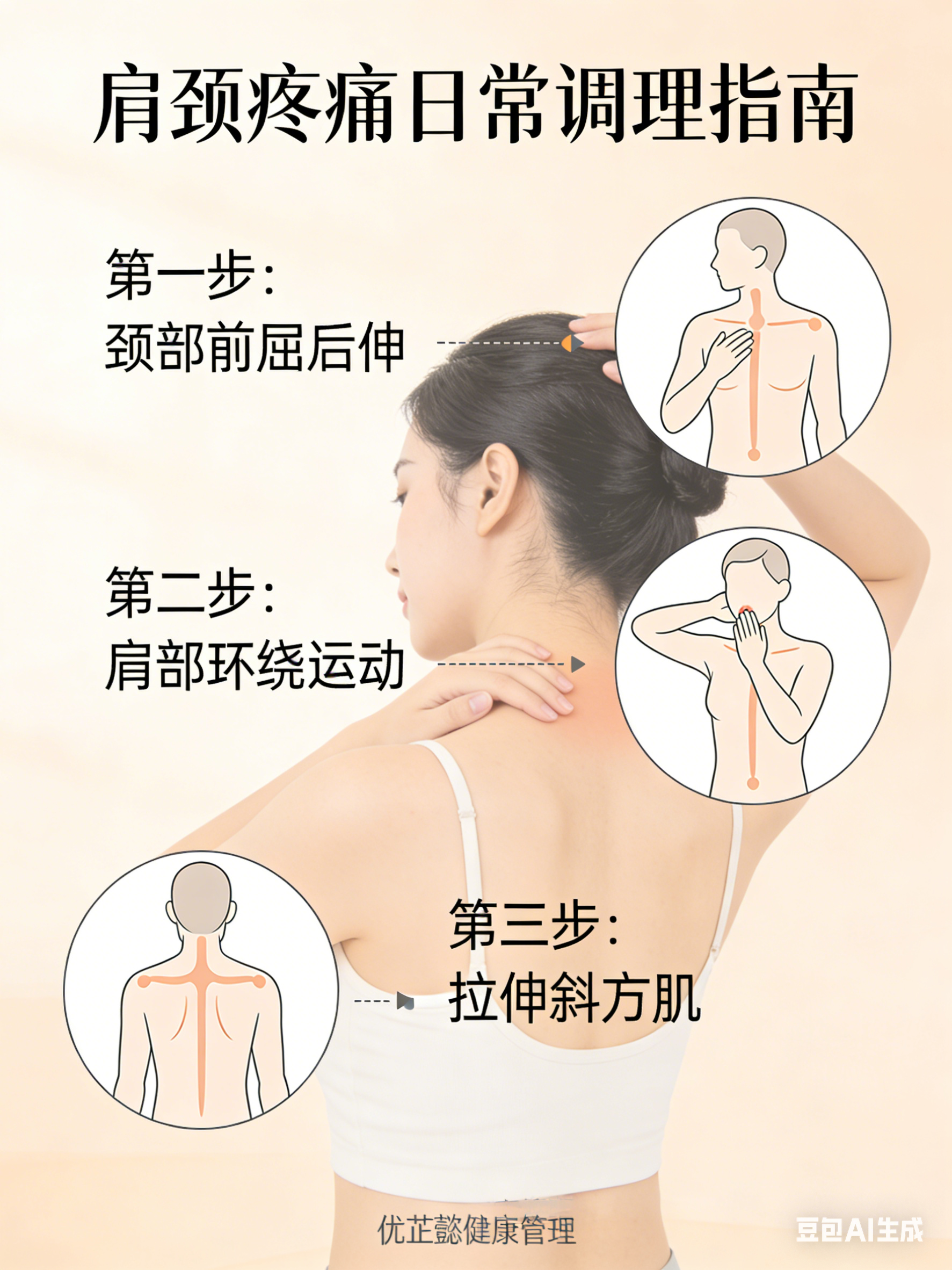 肩颈疼痛的日常调理方法